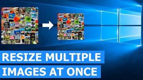 how to resize multiple images.